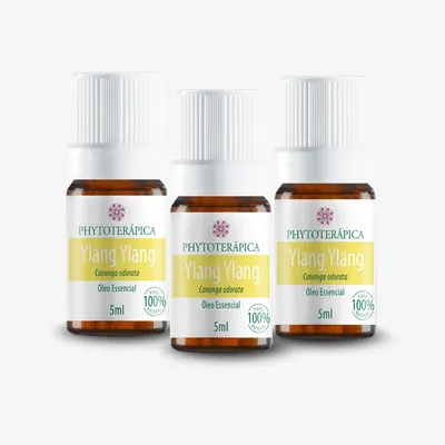 Kit com 3 frascos de Ylang Ylang